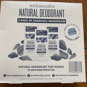Schmidt’s Natural Deodorant 3-pack